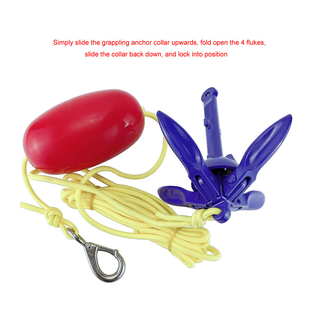 Baoblaze Aluminum Boat Anchor for Sailboats
