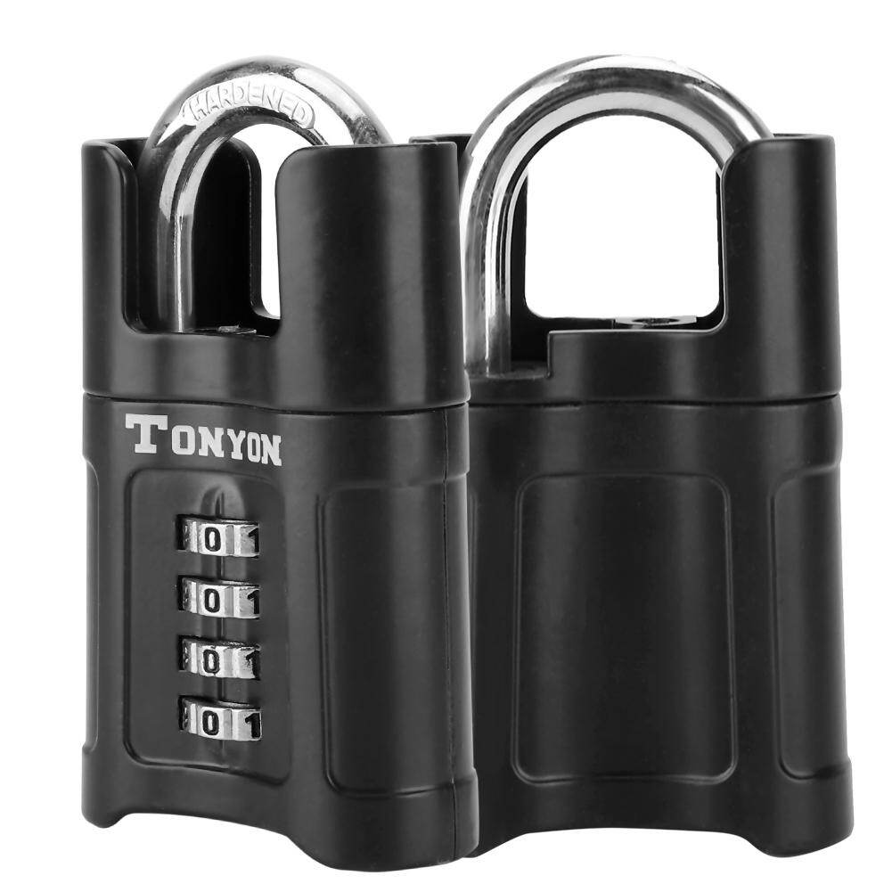 4 số Mã Mật Khẩu Kết Hợp Khóa Móc Chống Thấm Nước An Ninh Khóa Cửa
