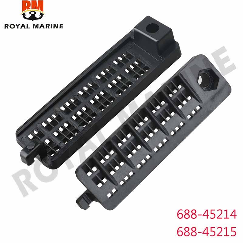 688-45214 + 688-45215 water inlet cover for yamaha outboard motor 60hp 70hp 85hp 90hp boat engine parts