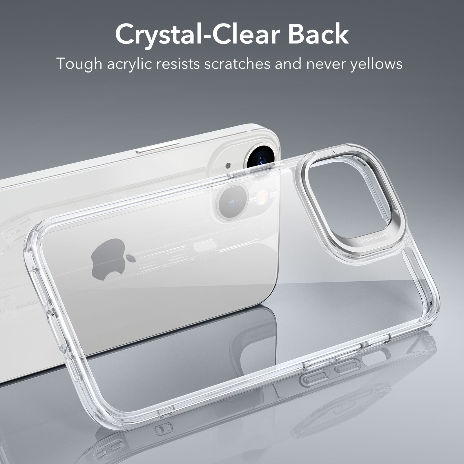 ESR For Iphone 14 Pro Max Case Kickstand Case For Iphone 14 Pro Clear Classic Hybrid Case With Camera Guard Kickstand For Iphone