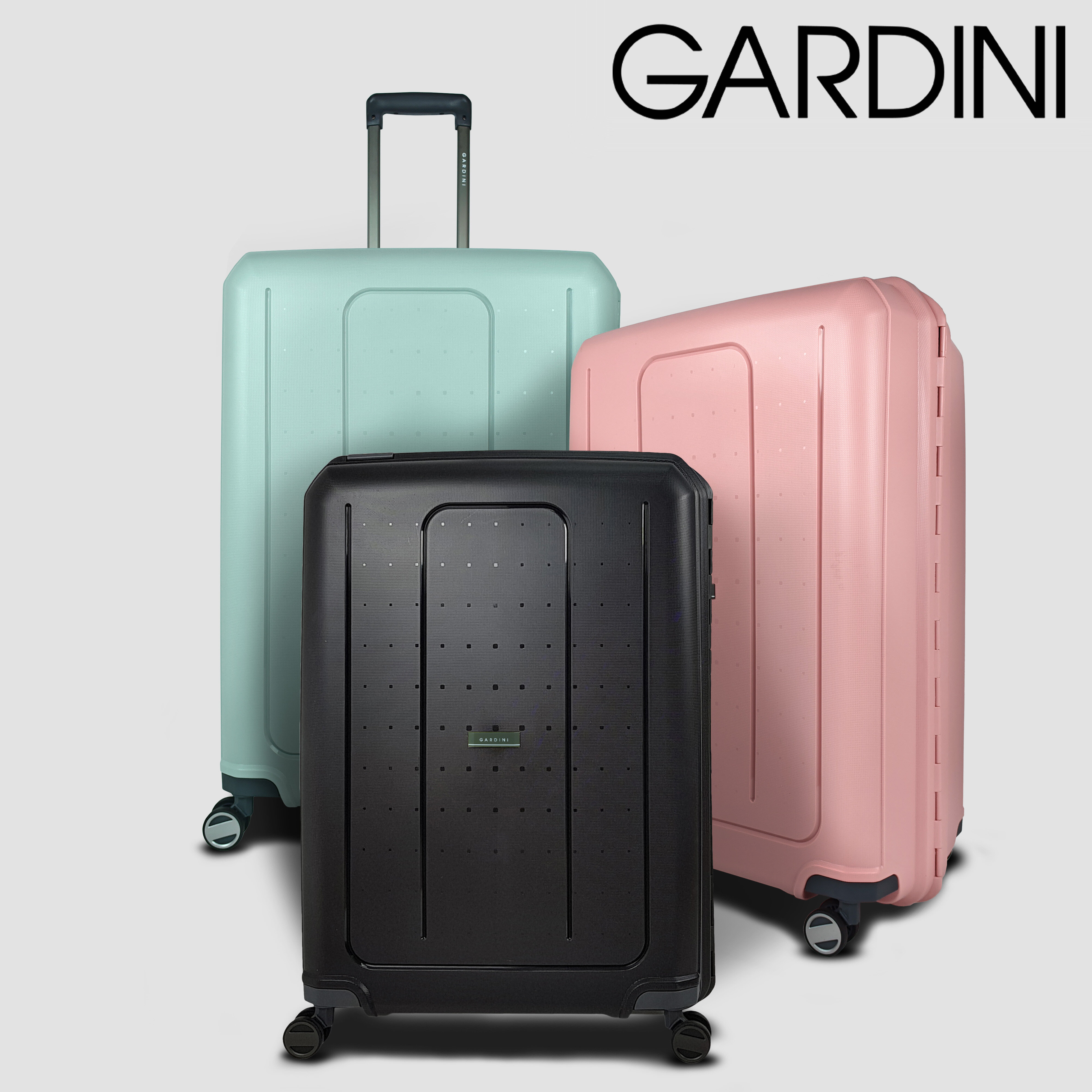 Gardini Clip Lock Suitcase Gardini PP 100% Polypropylene Travel