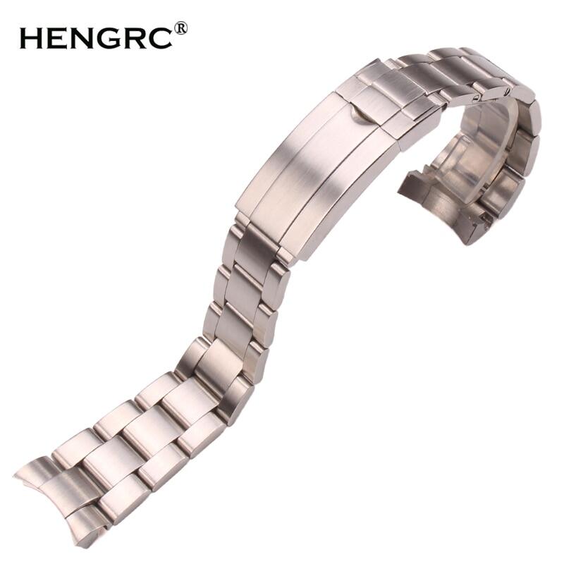 brushed steel watch
