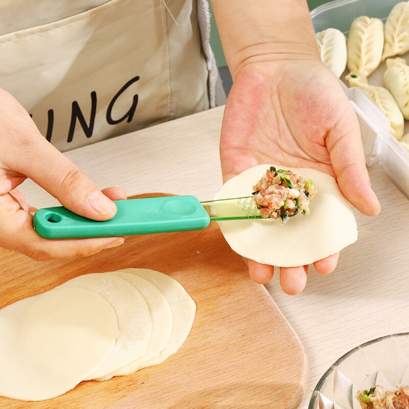 Plastic Dumpling Stuffing Mixing Spoon Pp Food-Grade Wonton Stuffing Tool Kitchen Stuffing Mixing Spoon Flat Spoon