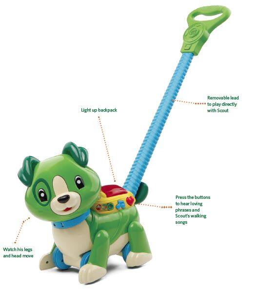 leapfrog step and learn scout no sound
