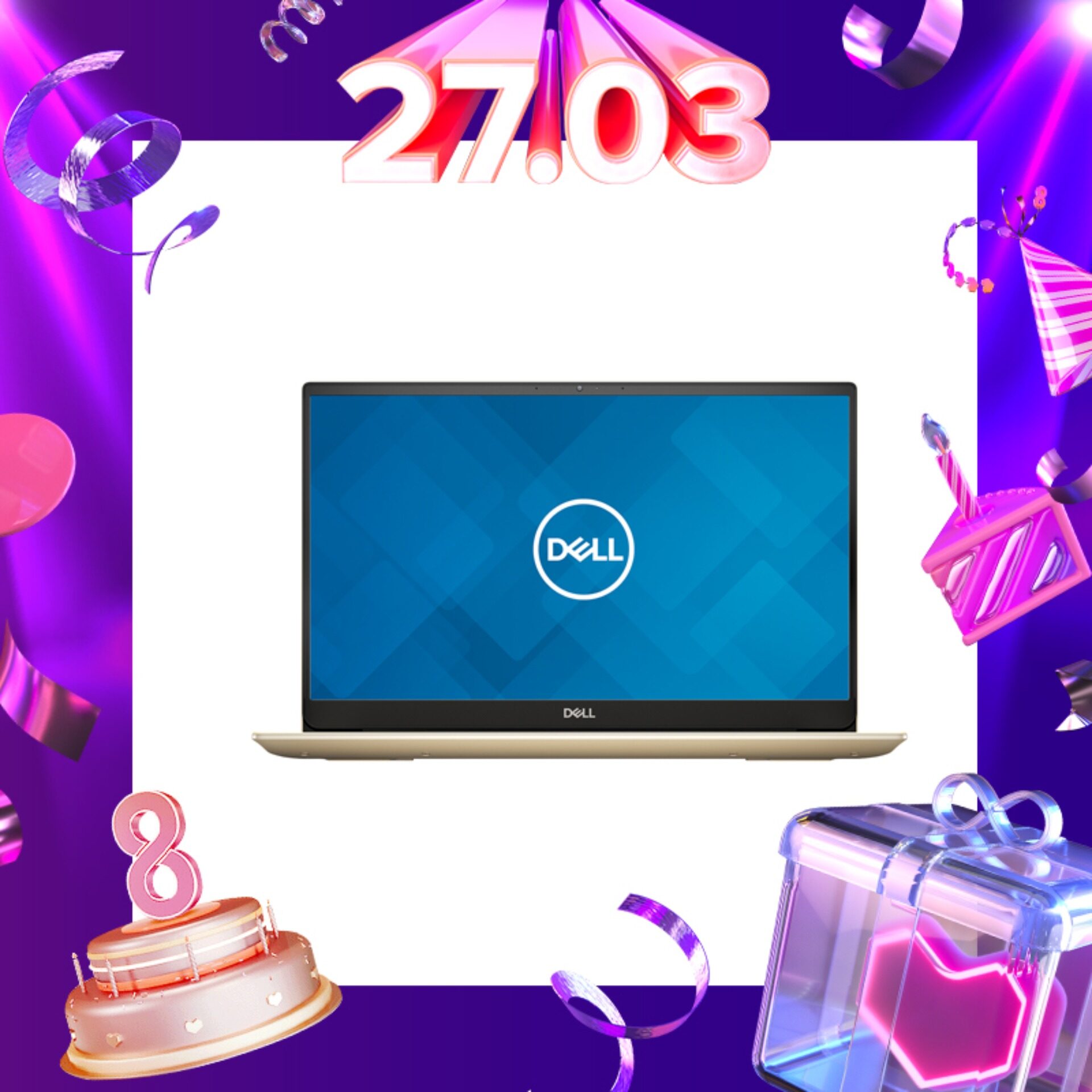 DELL INSPIRON14 5000 (5490-2142MX2G-W10-FHD-SSD14) LAPTOP PLATINUM SILVER/GOLD (i5-10210U/8GB/256GB/14.0 FHD/NVIDIA GeForce MX230 2GB GDDR5/W10/2YRS) + BACKPACK Malaysia