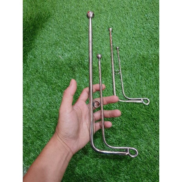 Cây gắn cờ inox cho xe 67,cd,cl