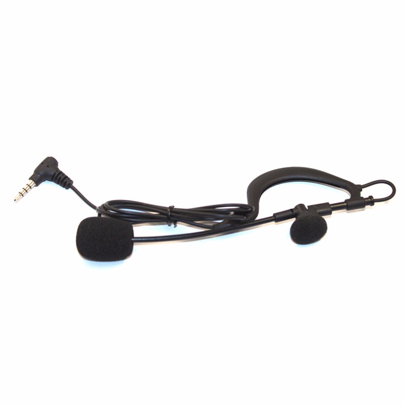 Fodsporte Single Earhook Headset Earpiece For V4 / V6 Motorcycle Intercom – Referee & Biker