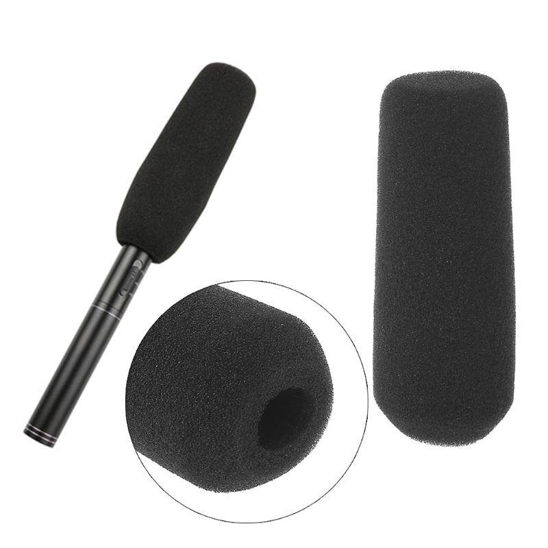 Micro Phỏng Vấn Chuyên Nghiệp 12Cm, Vỏ Xốp Ống Bọc Bảo Vệ Kính Chắn Gió