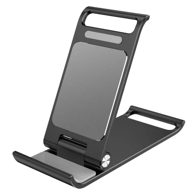 Desk Mobile Phone Holder Metal Cell Phone Holder For iPhone X XS MAX 8 7 6 12 Phone Stand Desk For Samsung Xiaomi Huawei