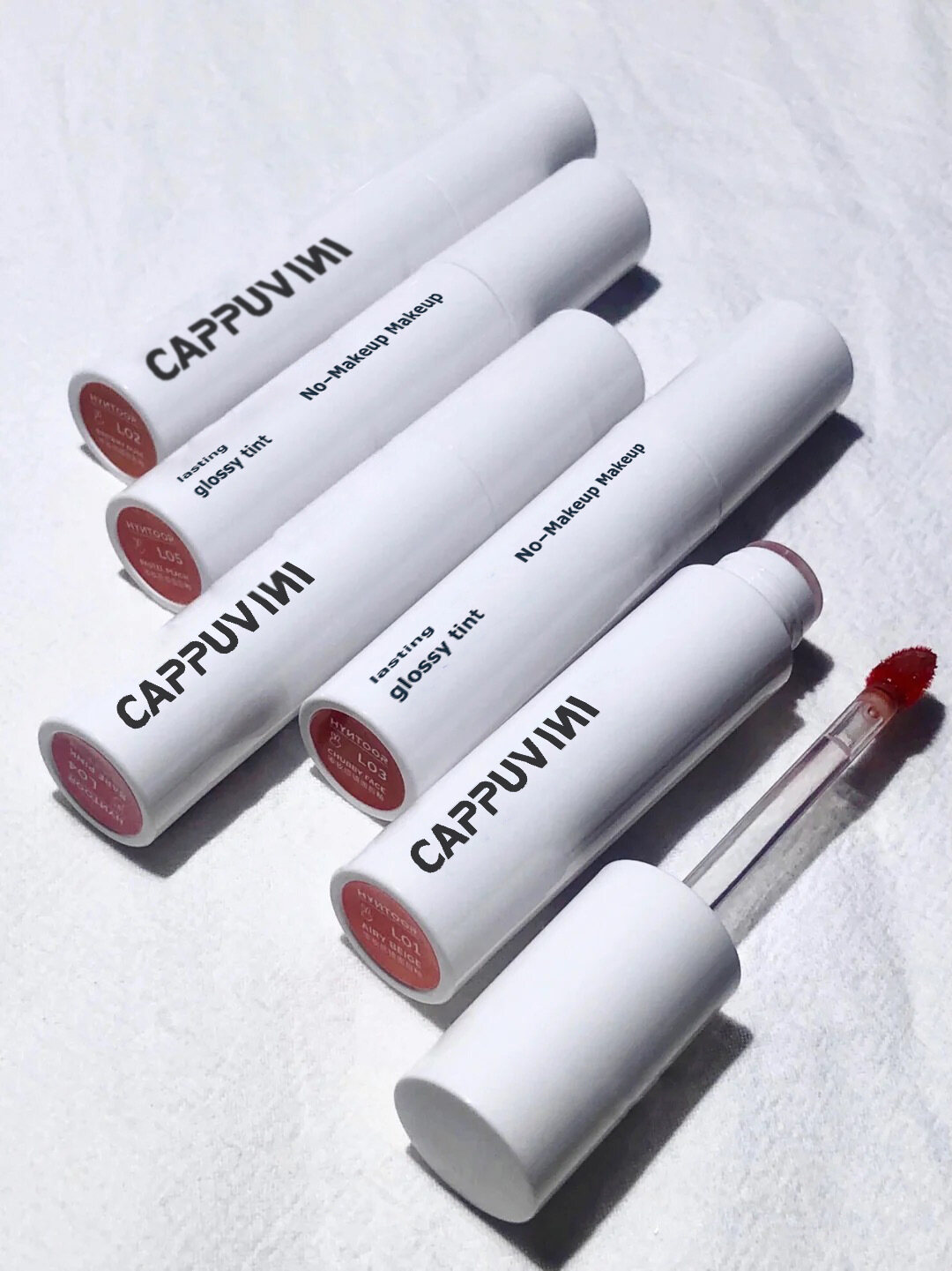 Cappuvini 3D Plumping Lipbalm Moisture Vitalize Glasting Water Gloss Soft Touch Glossy