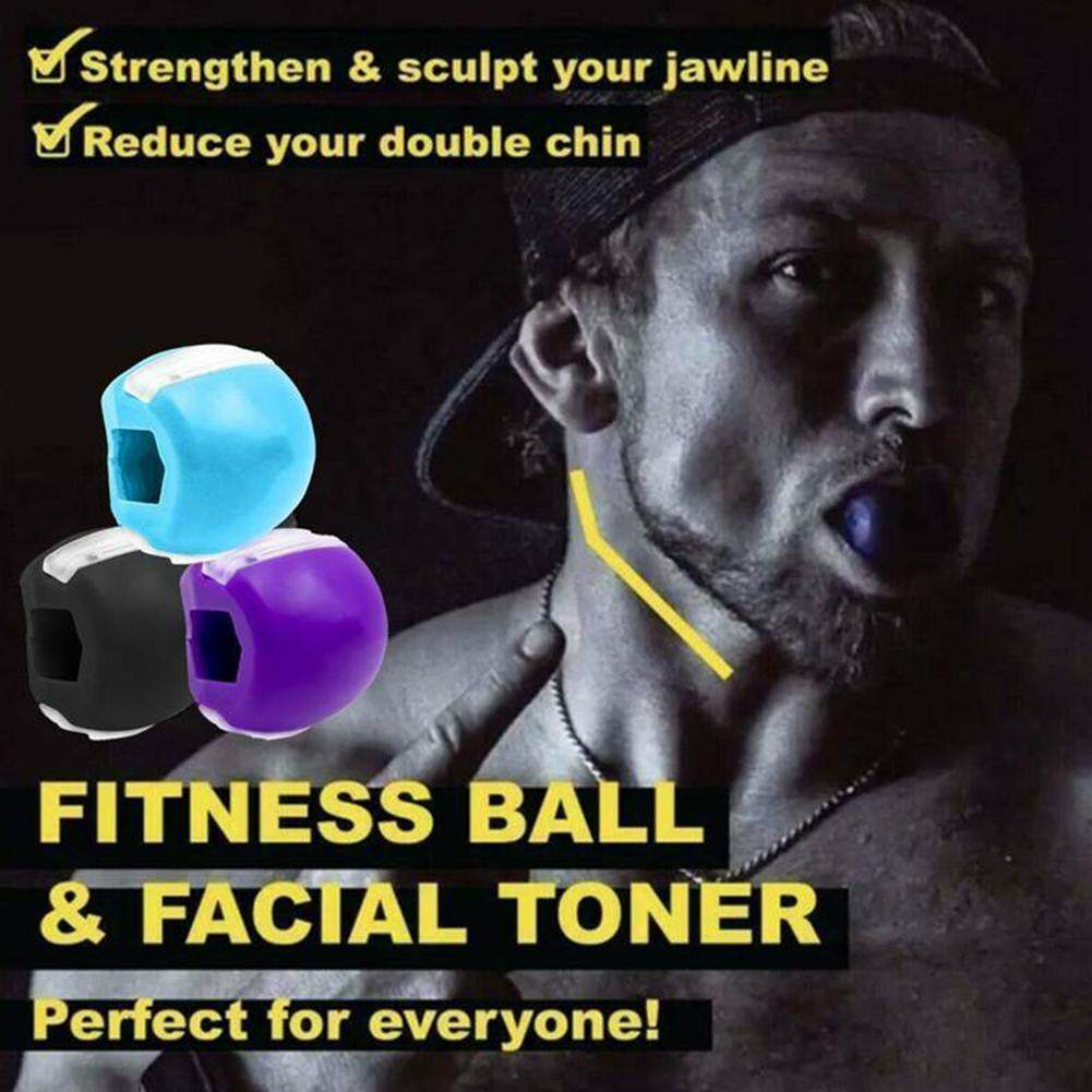 Silicone JawLine Facial Fitness Ball Toner Exerciser Jaw Grade Jawrsize