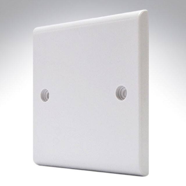 PVC Blank Plate 3"x3" Switch Socket Box Blanking Cover Lazada
