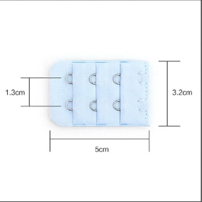 OK, Áo Ngực Dây Đai Mở Rộng Áo Ngực Sau Lưng, Đồ Lót 3 Hàng Móc 2/3/4 Phụ Kiện Không Dây