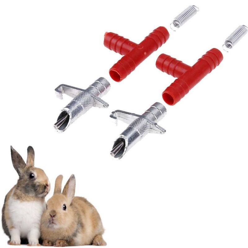 Bát 10 Bộ Thiết Bị Gia Cầm Tự Động Cho Thỏ Hamster Thỏ Uống Nước Dụng Cụ Cho Ăn Uống Nước