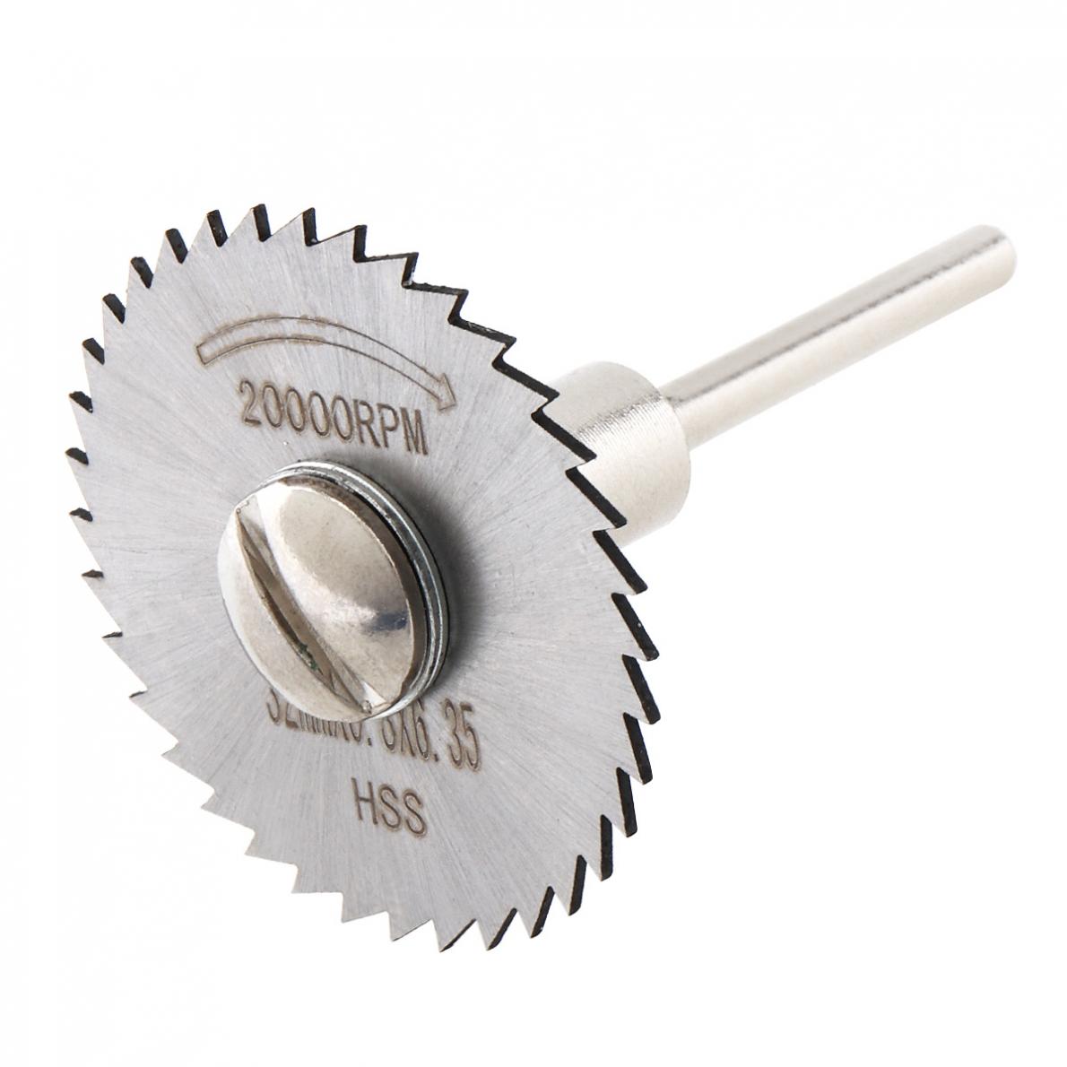 ChgImposs 32mm HSS High Speed Steel Mini Circular Multifunctional Saw Blade Cutting Tool