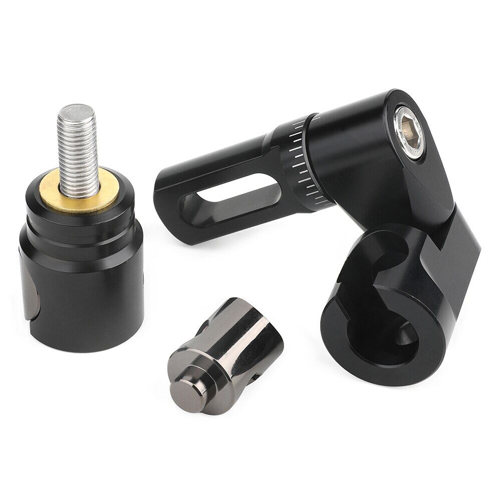 Compound Bow V Bar Balance Rod Stabilizer Precise Angle Adjustable Adapter Shock Absorption
