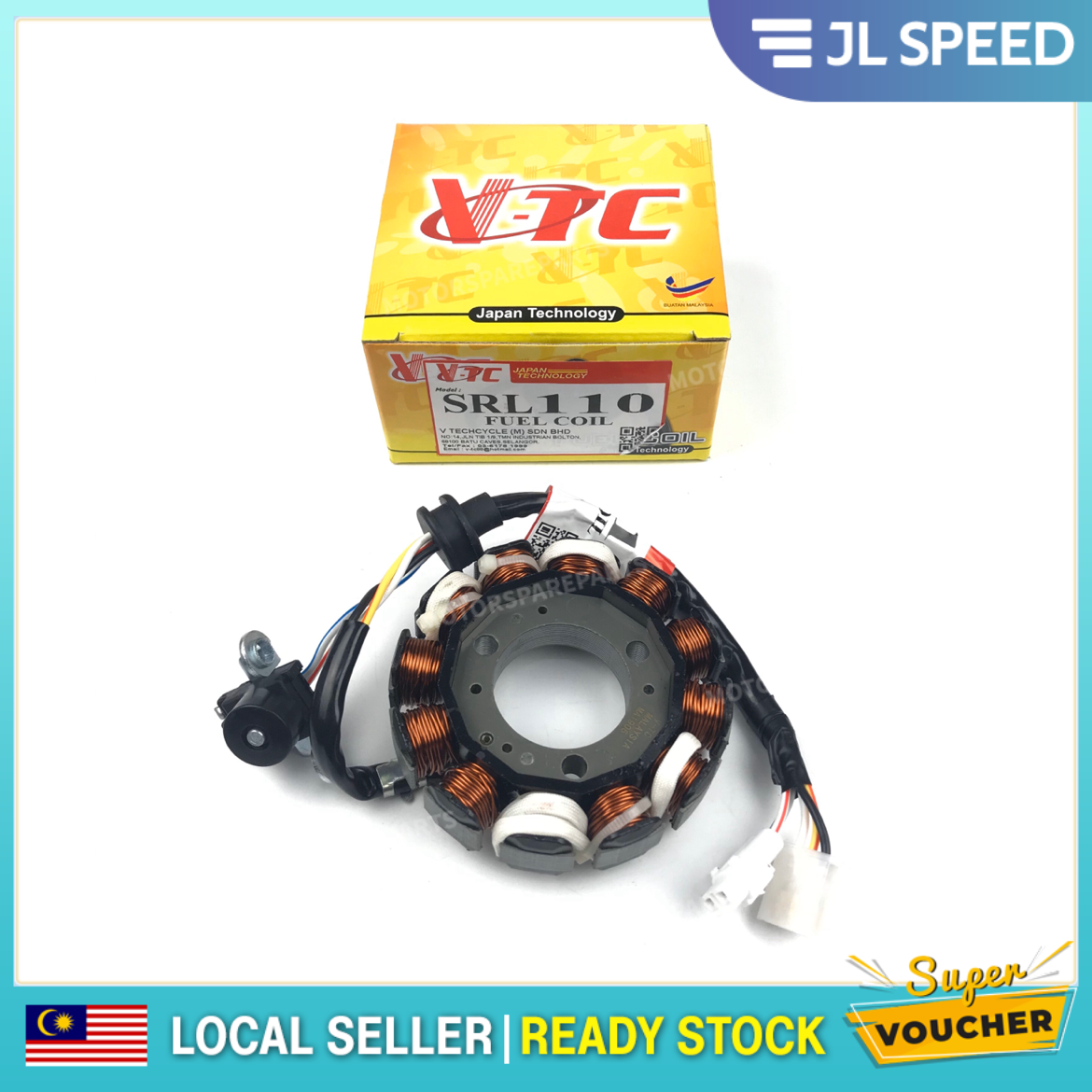 Yamaha Srl Srl110 Lagenda Lagenda110 Magnet Coil Fuel Coil Vtc Lazada