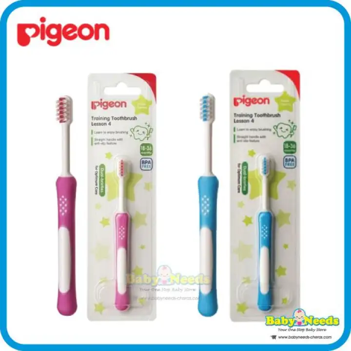 pigeon toothbrush lesson 4