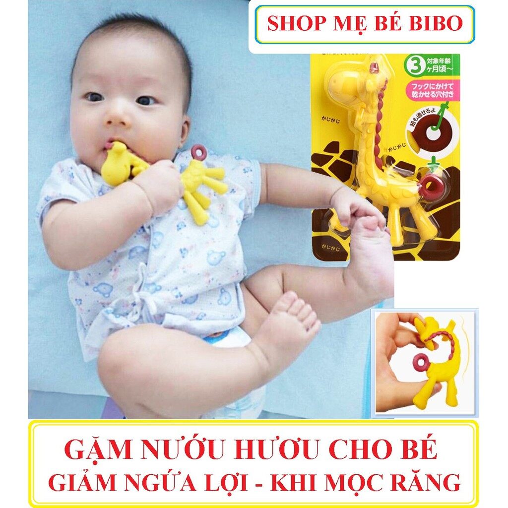 Gặm nướu hình hươu an toàn cho bé