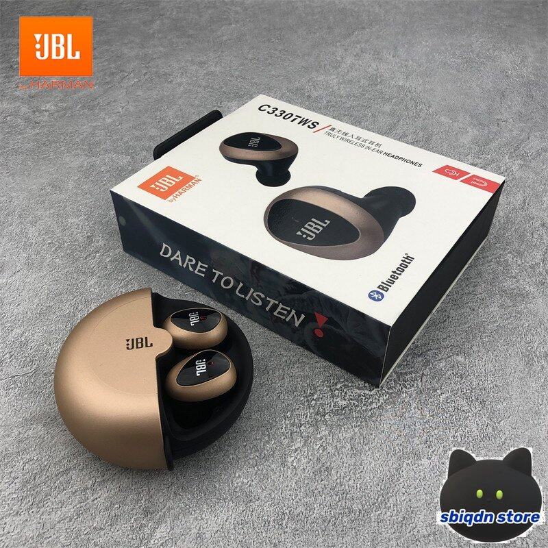 🤞Hàng Chính Hãng + Miễn Phí Vận Chuyển + COD🤞Tai Nghe JBL C330 TWS Tai Nghe Không Dây Bluetooth V5.0 Khử Tiếng Ồn Chủ Động Tai Nghe Bluetooth