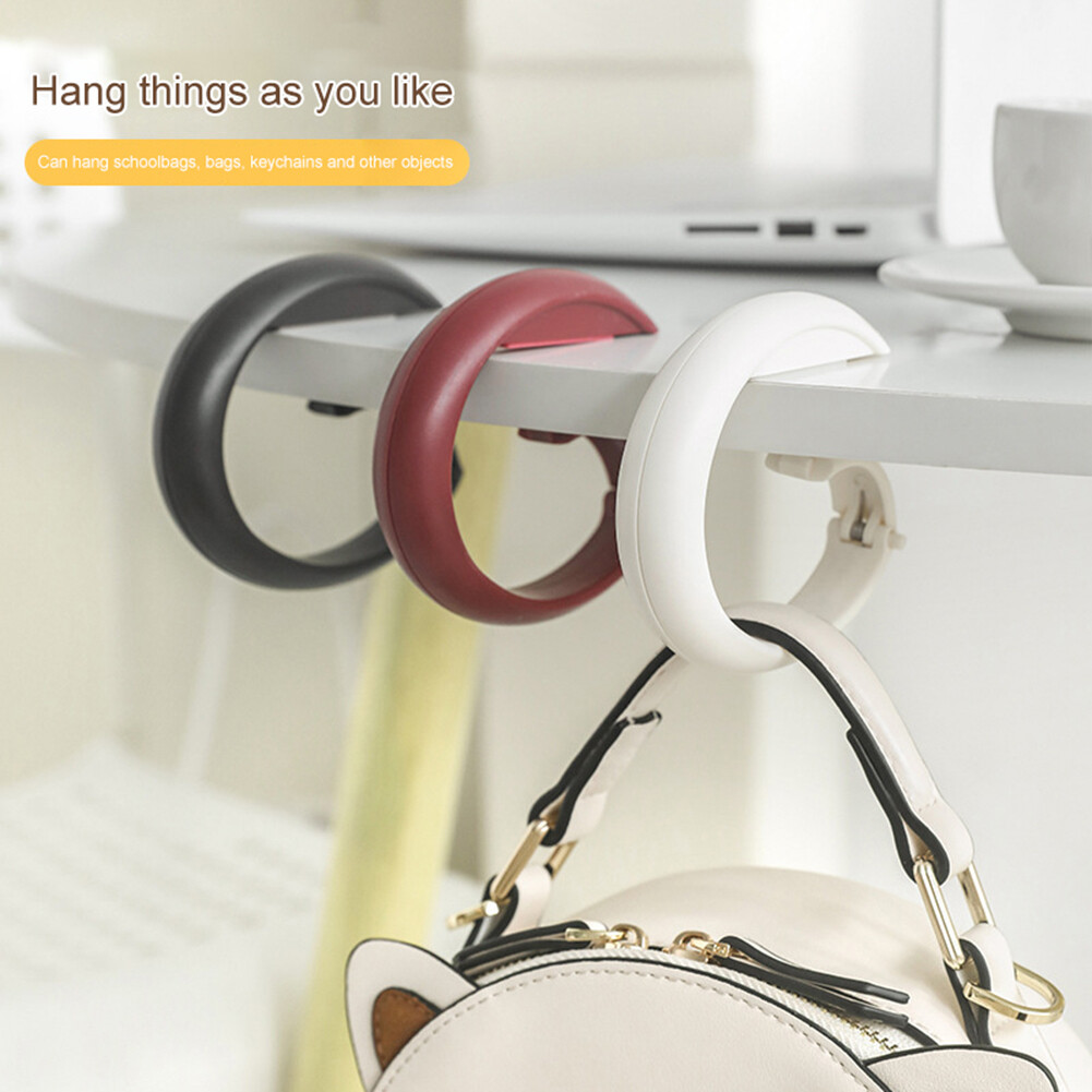 under desk purse hook
