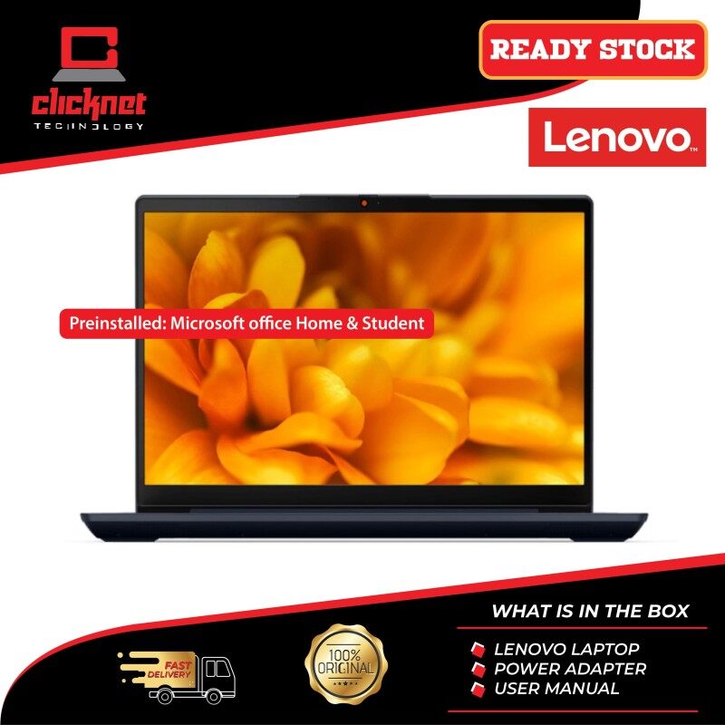 Lenovo IdeaPad 3 14ITL6 82H700D7MJ 14 FHD Laptop Abyss Blue ( I3-1115G4, 4GB, 512GB SSD, Intel, W10, HS ) Malaysia