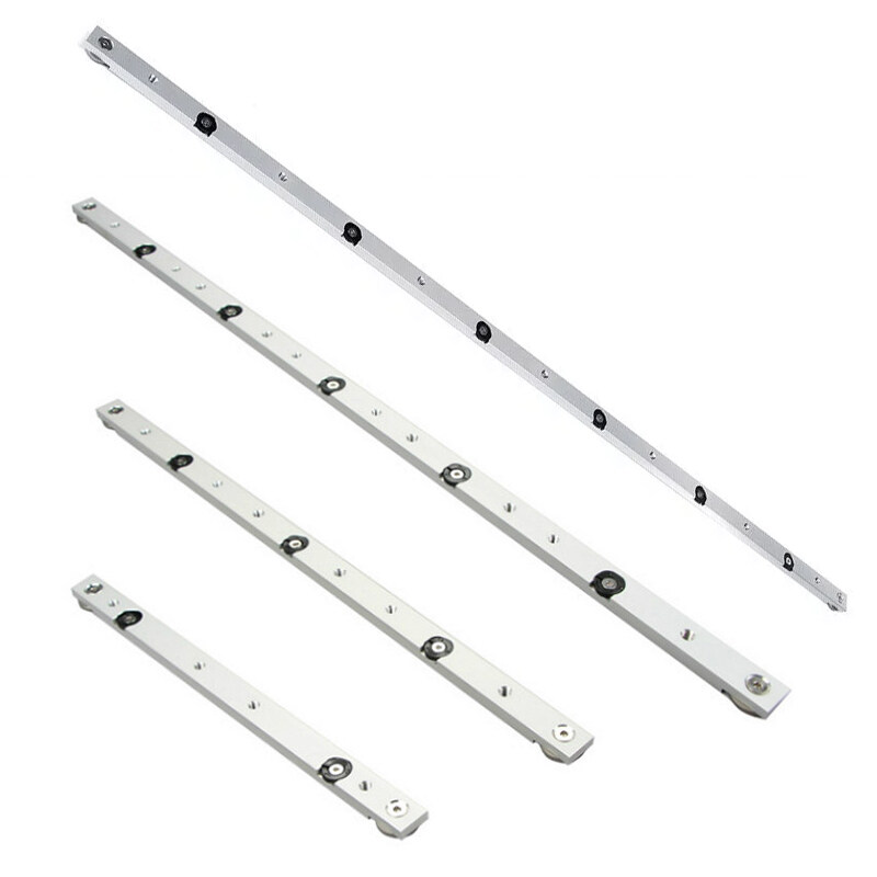 300/450/650/880mm Aluminium Alloy Miter Bar Sliding Bar Table Rail