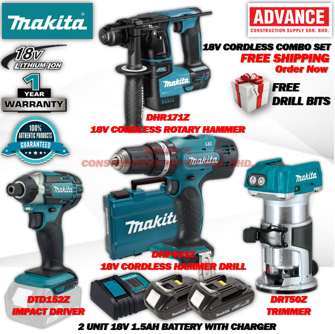 Makita Bunnings Impact Driver Set Bunnings Makita Kits Bunnings