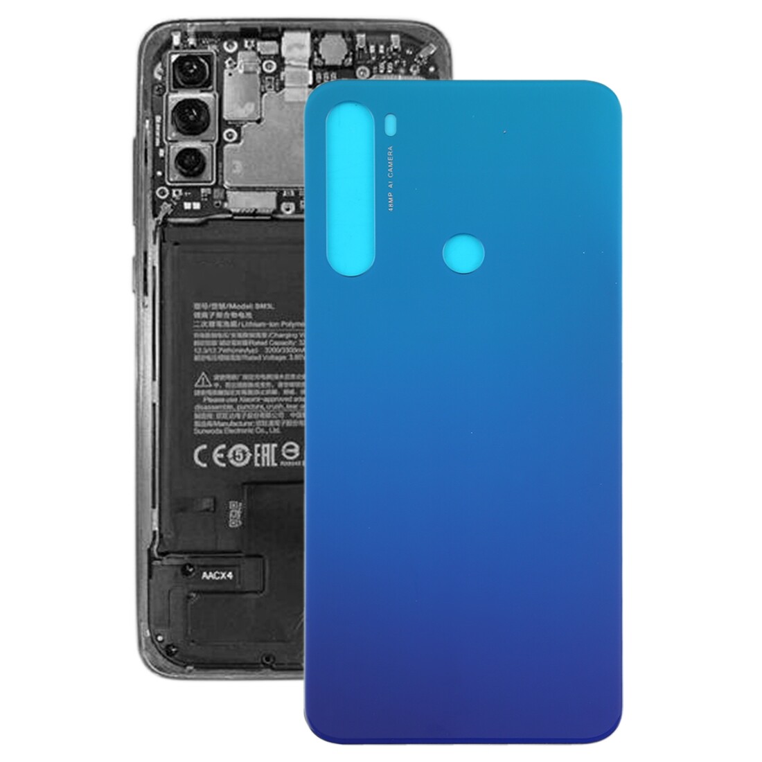 Redmi Note Ốp lưng cho Xiaomi 8 (Màu Xanh)(As You Like it)