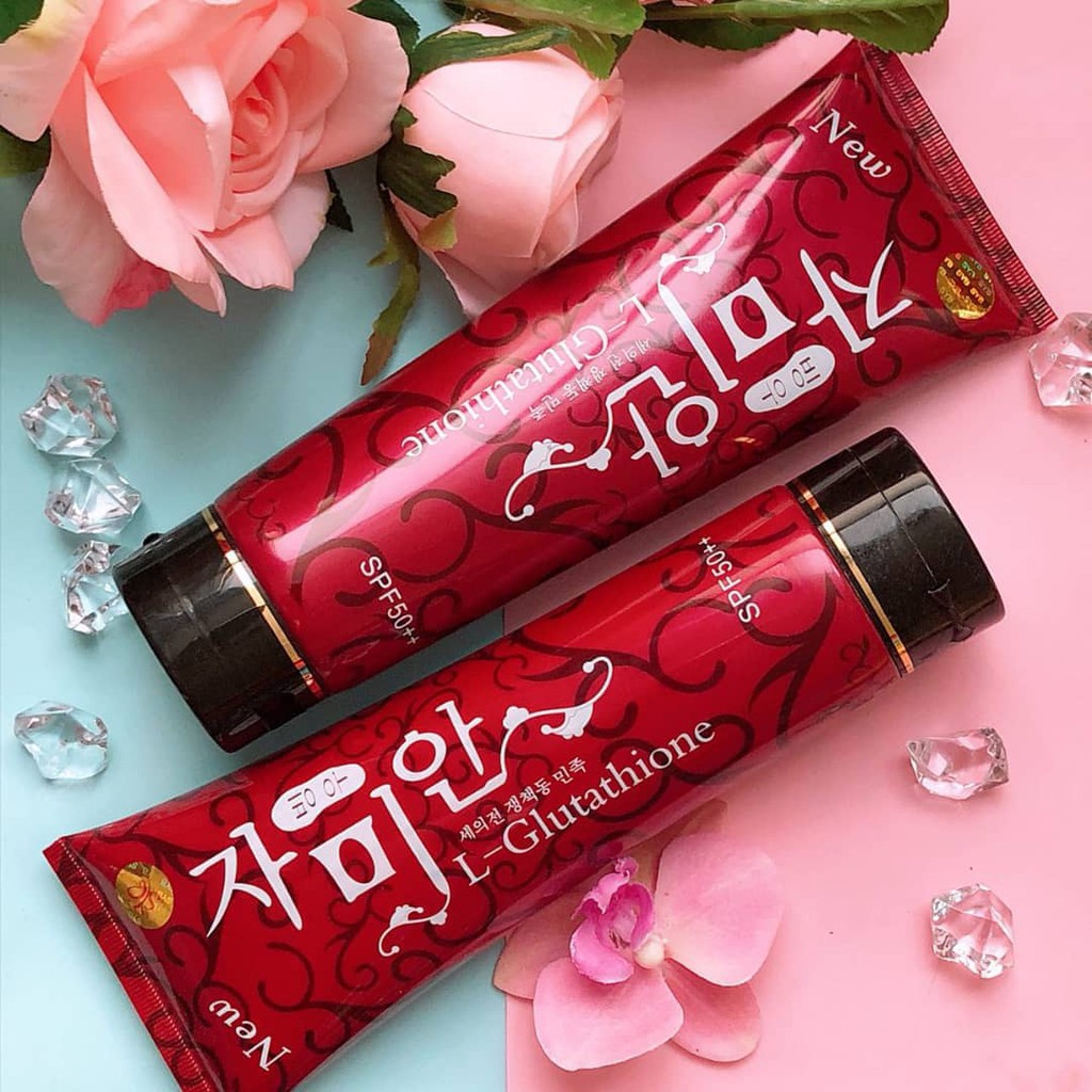 L-Glutathione Red Pomegranate Korea Whitening Body Lotion SPF50++ 300g Firming Anti-Aging Moisturizing Lotion - Lazada