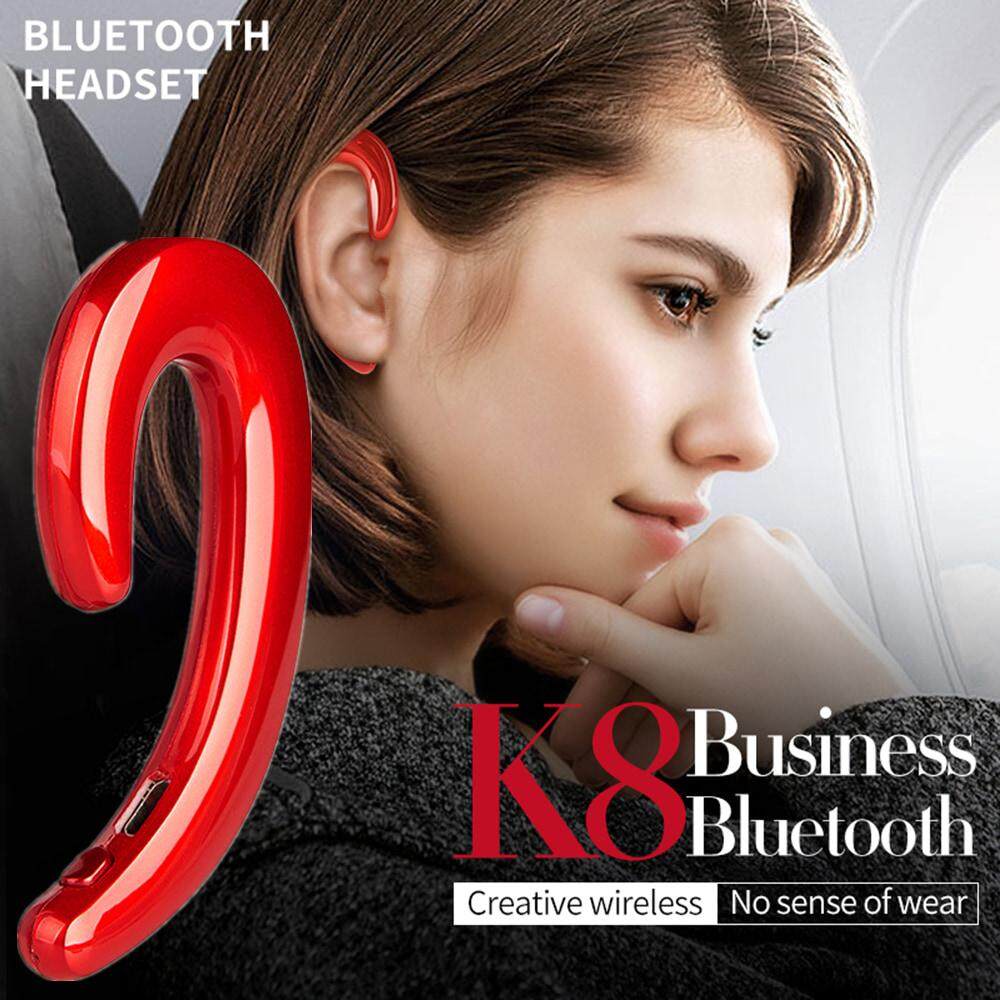 k8 bone conduction earhook wireless bluetooth