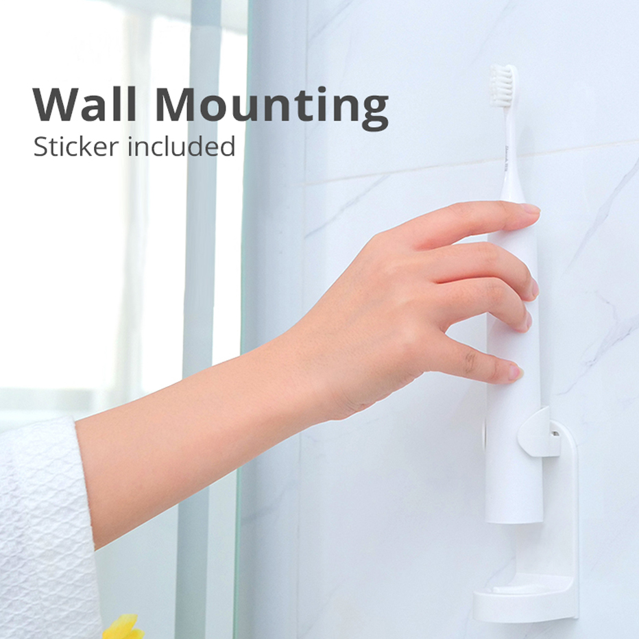 Bàn Chải Đánh Răng Điện, Traceless Bàn Chải Đánh Răng Đứng Giá, Tiết Kiệm Không Gian Phòng Tắm Gắn Tường Phụ Kiện Phòng Tắm