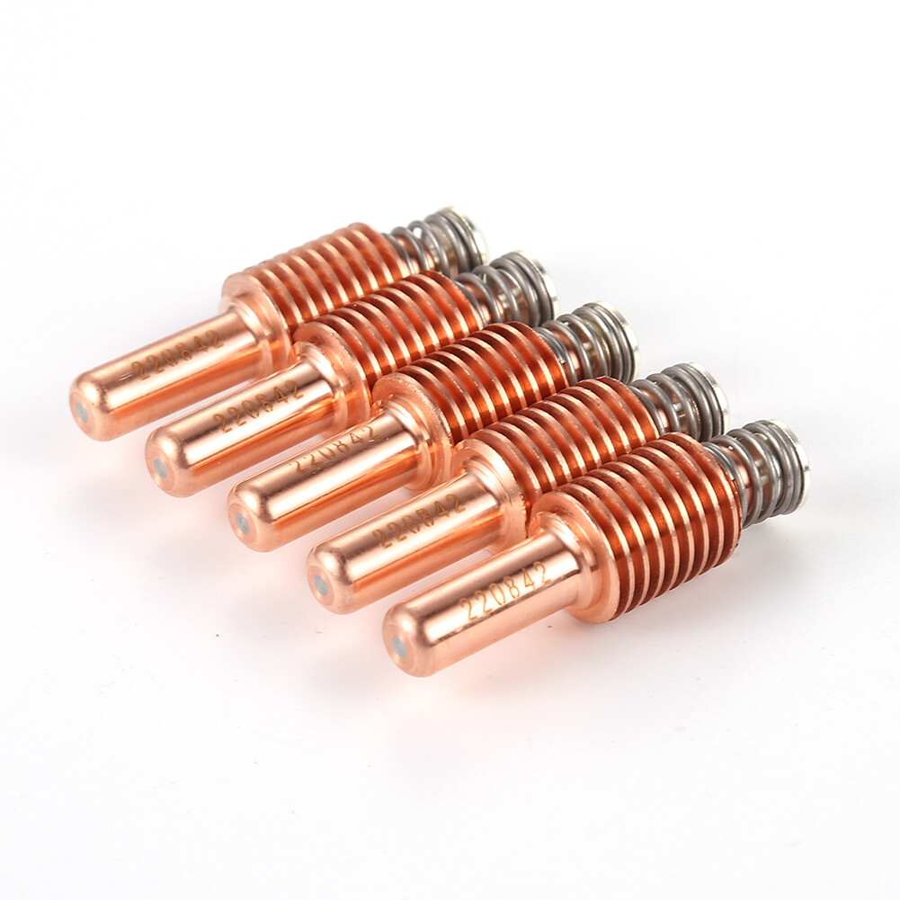 5pcs Plasma Consumable Replacement Electrode 220842 Plasma Cutting Nozzles