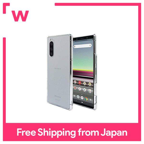 Xperia 5 SO-01M SOV41 901SO Smartphone Case Clear Cover Impact Resistant Thin Heat Resistant Simple High Gloss Lightweight Hard Polycarbonate With Strap Hole