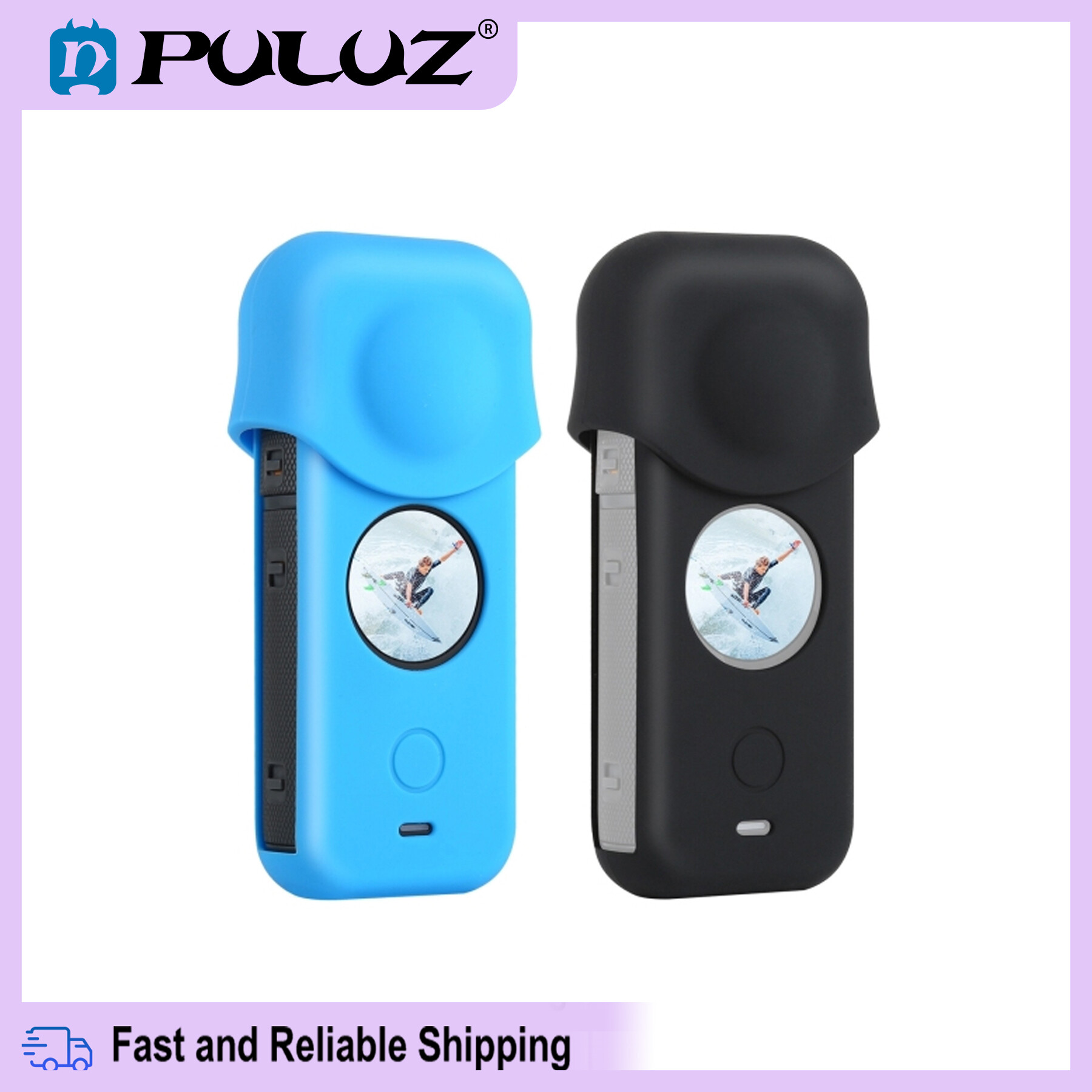 PULUZ  Protective Case for Insta360 ONE X2 Full Body Dust-proof Silicone