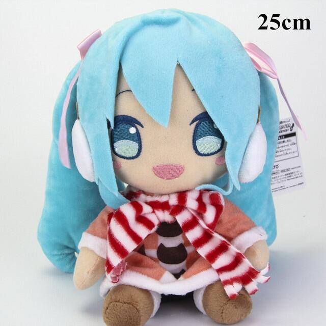 Japan Anime Hatsune Miku Fufu Plush Pillow Doll Kawaii Plush Doll Baby