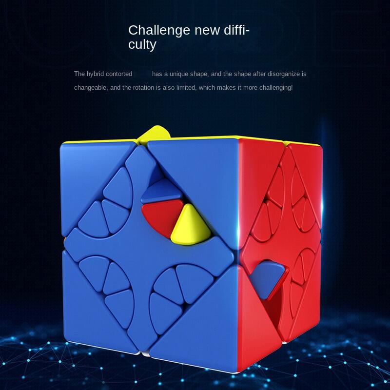 Level Bundle Fidget Toys Cubo De Speed Cube Magic Mixed Yuan Oblique Rubix Cube Alien Toy Third Cubo Mágico Profissional