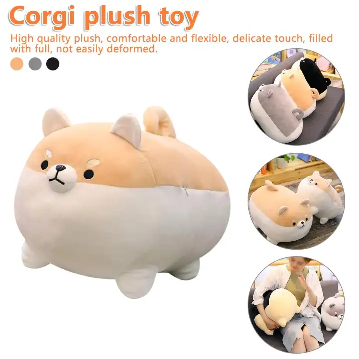 Lucu Shiba Inu Anjing Mainan Mewah Boneka Yang Halus Dan Berisi