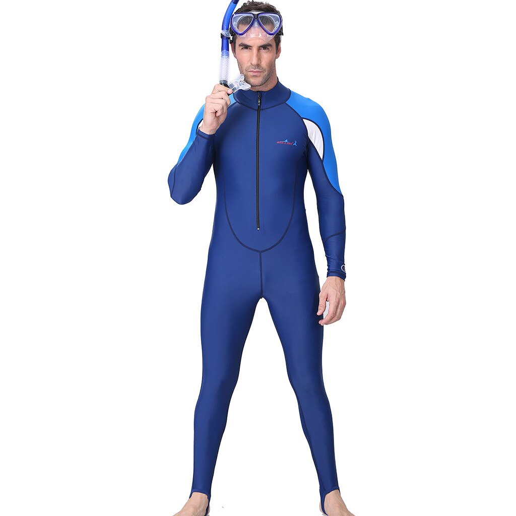 Men Diving Suit Full Dive Skin Jump Suit Men Snorkeling Surfing Scuba Diving One-piece Full Body Wetsuit Swim Suit Wetsuits #T2G