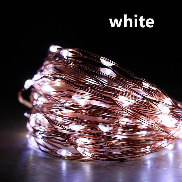 2m/3m/5m/10m USB LED String Lights Christmas Party Wedding Decoration Lights Christmas Tree Waterproof Copper Wire Lights
