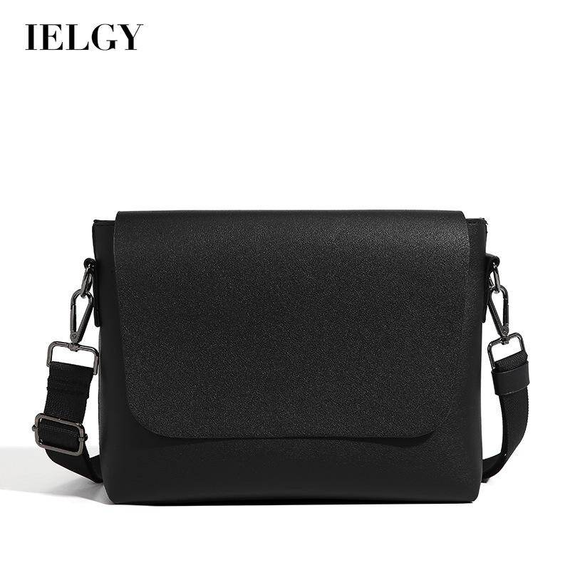 IELGY men's light and versatile simple and personalized messenger bag