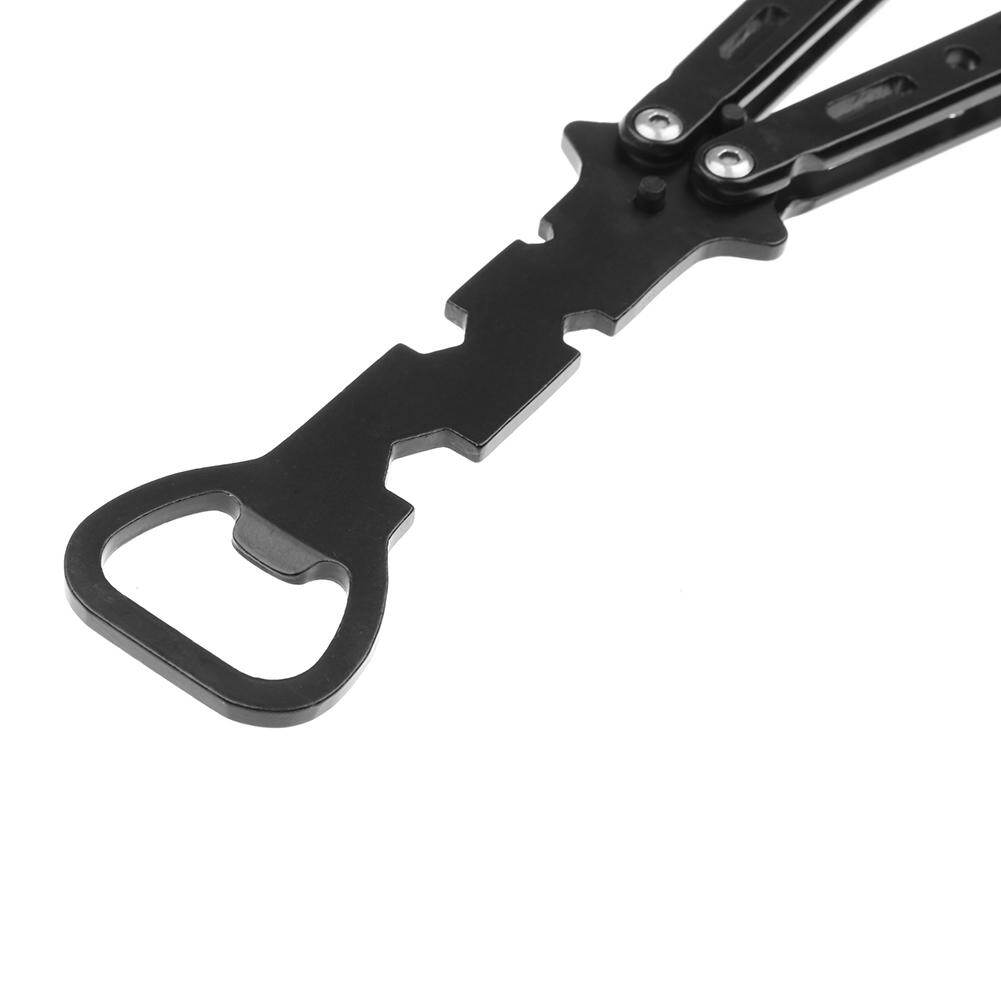 Folding Stainless Steel Beer Bottle Opener Butterfly Trainer Tools