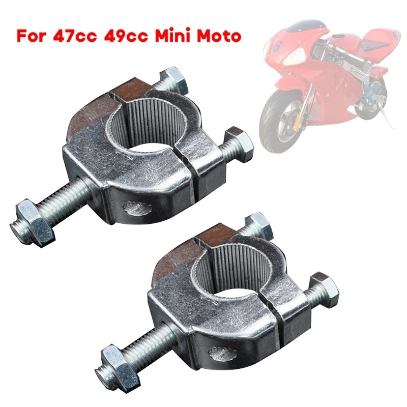 [Cửa hàng phụ tùng ô tô] Kẹp tay cầm gắn thanh đứng tay nắm mô tô 22mm 7/8 "thông dụng
