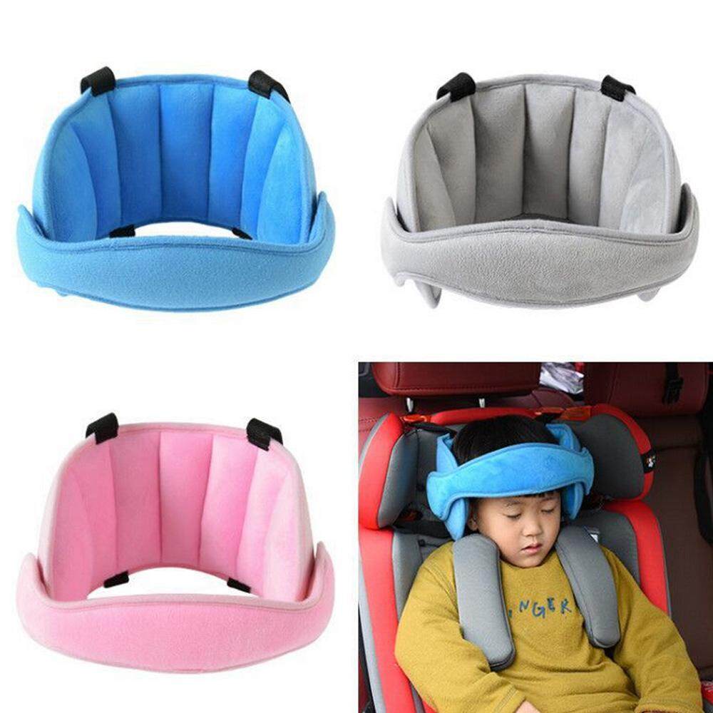 Aolvo Kid Car Seat Head Support Holder Adjustable Travel Straps Cover Comfortable Safe Neck Relief Protector Belt For Toddler Child Sleepy