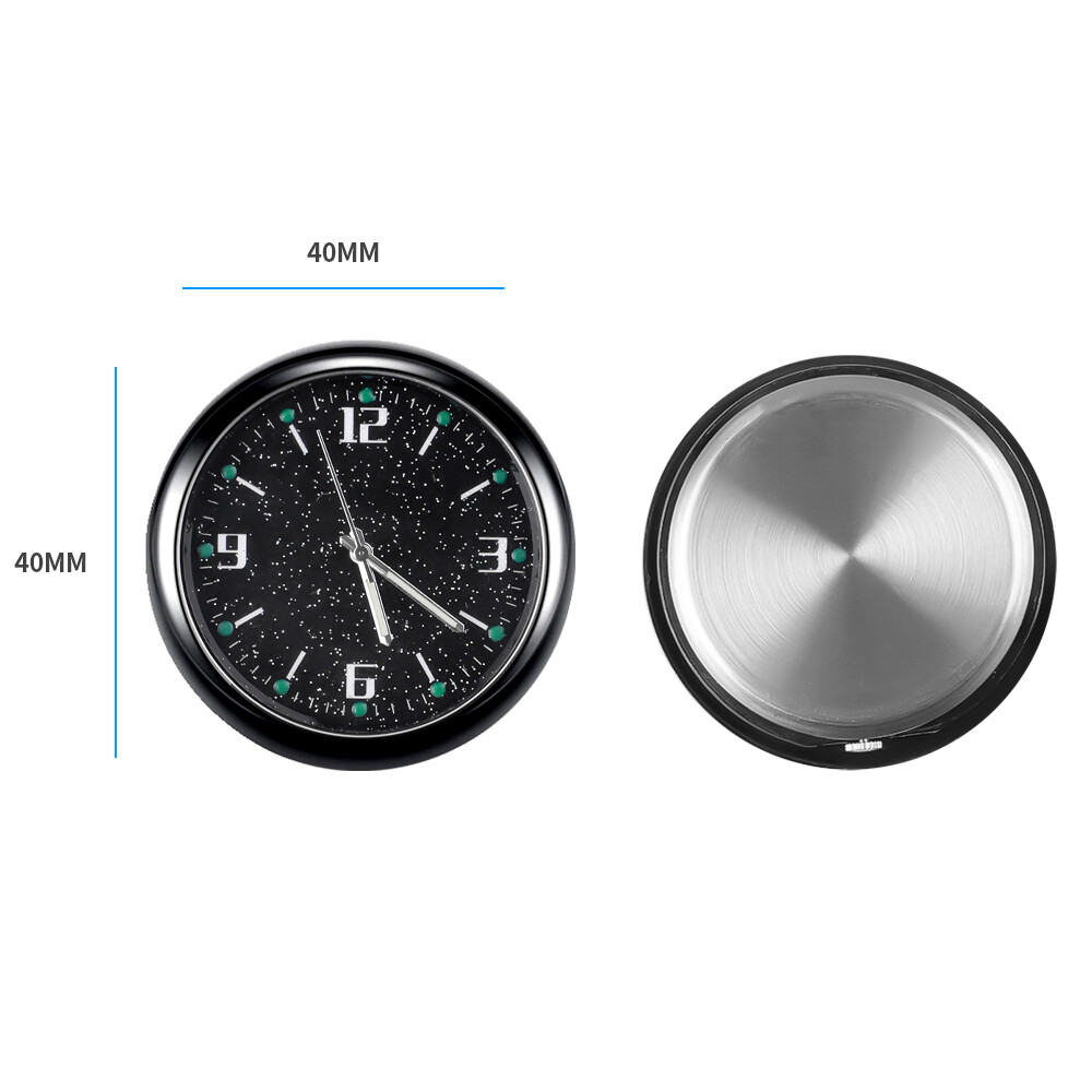 Aitemay Car Clock Luminous Interior Portable Car Digital New Clock