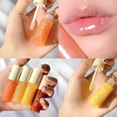 Moisturizing Gloss Plumping Lip Gloss Lip Plumper Makeup Glitter Nutritious Liquid Lipstick Clear Lipgloss