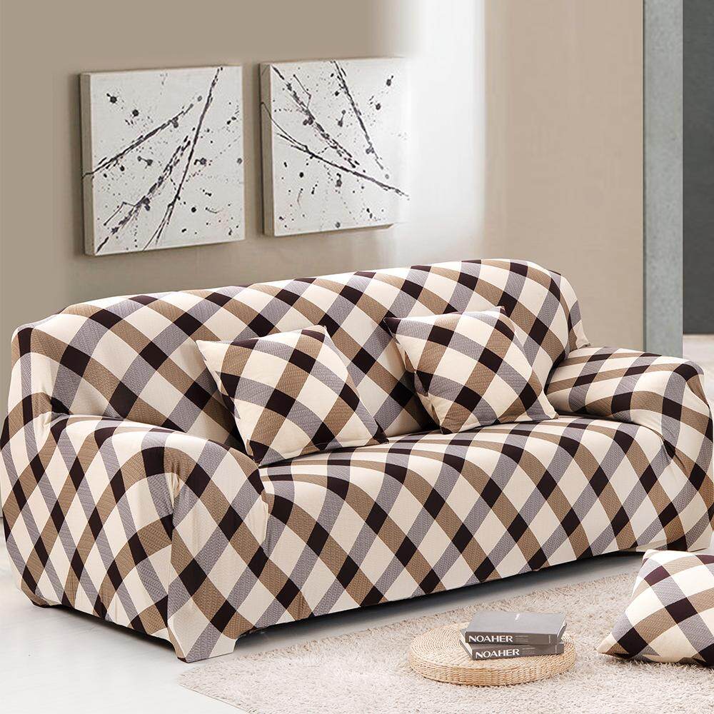 Nhà Thun Mềm Mại 1/2/3 Ghế Ngồi Ghế Sofa Dễ Dàng Co Giãn Bọc Bảo Vệ Ghế Dài