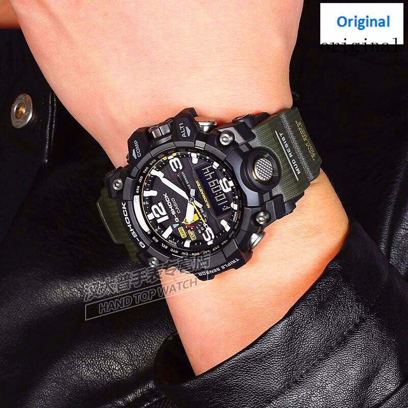 Original G Shock MUDMASTER Men Sport Watch GWG1000 Dual Time Display