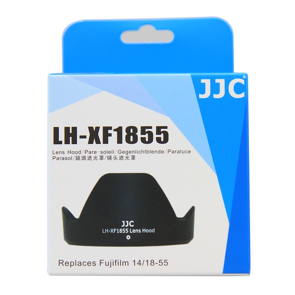 JJC 14/18-55 Reversible Lens Hood for Fujifilm Fujinon XF 18-55mm f/2.8-4 R LM OIS Lens & Fujinon XF 14mm f / 2.8 R Lens, Replace Fujifilm 14/18-55 Lens Hood on Fuji Fujifilm X-T5 XT4 XT3 XT2 XT30II XT30 XT20 XS10 XE3 XE2S XT1 Camera
