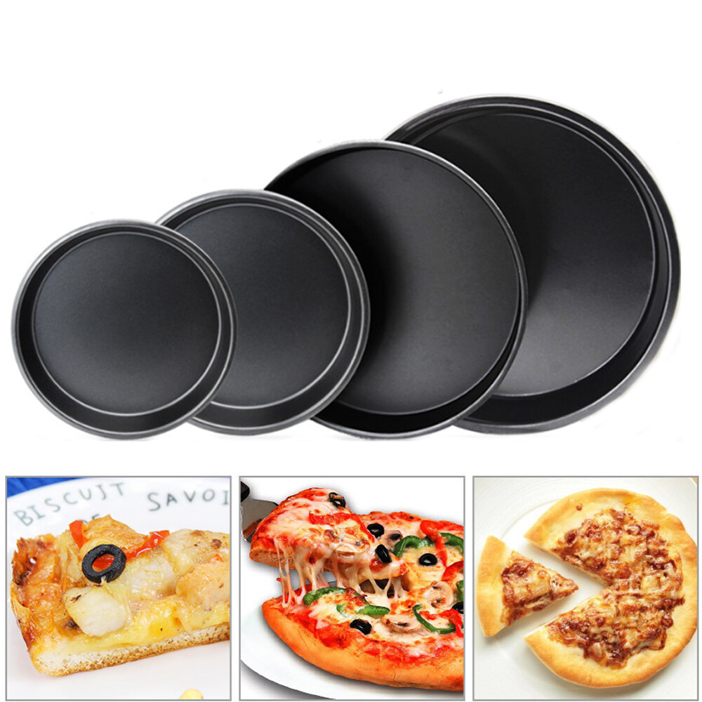 Kitchen Carbon Steel Cake Mold Cake Tray Bread Baking Pan Pizza Pan Pizza Plate 